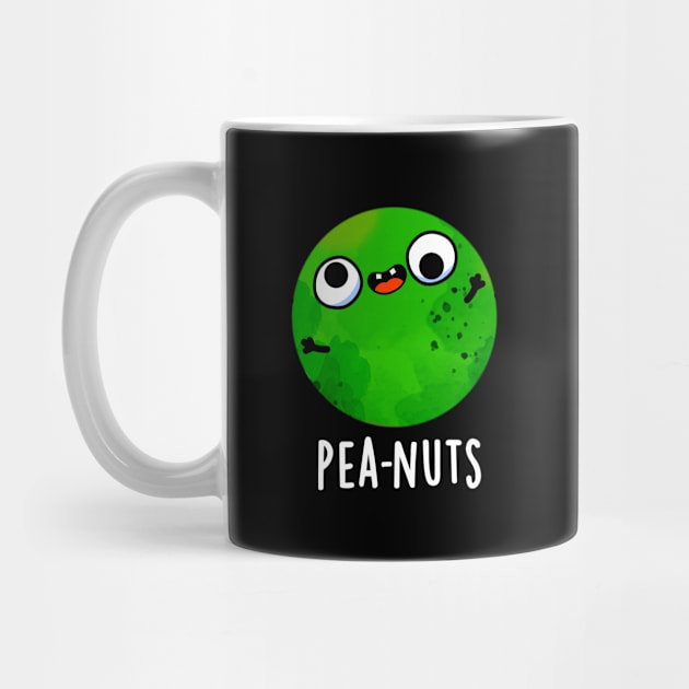 Pea-nuts Funny Crazy Pea Pun by punnybone